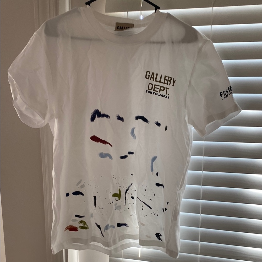 Gallery Dept. White Graphic T-Shirt